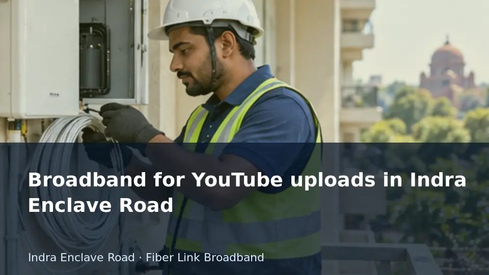 Separate video upload time from platform processing time — Indra Enclave Road guide